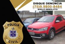 Veículo roubado em Feira de Santana é recuperado em Itaberaba