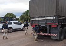 PRF apreende semirreboque adulterado em Itaberaba