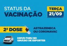 Aplicação da 1ª dose para menores de 18 anos está suspensa, por falta de imunizante em Itaberaba