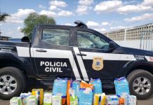 Polícia Civil entrega fraldas geriátricas na Casa do Idoso de Itaberaba