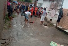 Duas pessoas morreram na madrugada deste domingo, após fortes chuvas em Itaberaba