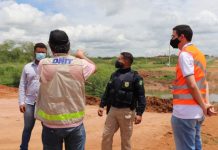 Diretor do DNIT recomenda intervenção imediata na barragem do Riacho do Feijão, em Itaberaba