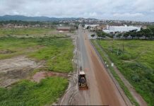 Trecho da BA-046 está parcialmente interditado, em Itaberaba