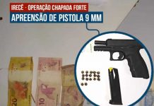 Homem é preso com arma em Irecê