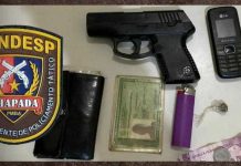 Policia apreende simulacro de arma de fogo em Itaberaba