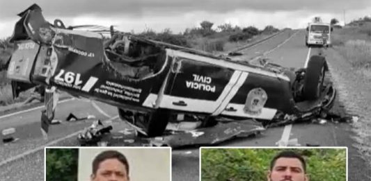 Conheça os policiais que morreram no acidente da BA-233, entre Itaberaba e Ipirá