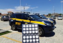 Motorista é preso com 122 comprimidos de rebite, na BR-242