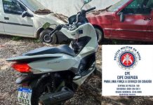 Policia recupera moto roubada em Ruy Barbosa