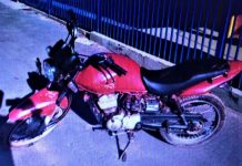 Moto roubada é recuperada, durante fiscalização, na BR-242