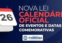 Prefeito de Itaberaba sanciona Lei com calendário oficial de eventos e datas comemorativas