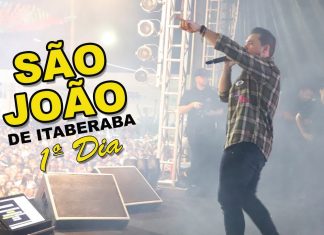 Após dois anos, milhares de pessoas lotam praça na primeira noite de São João, em Itaberaba
