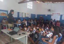 PRF realiza palestra para alunos de escola municipal em Itaberaba