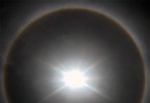 Fenômeno em torno do Sol chama atenção em Itaberaba