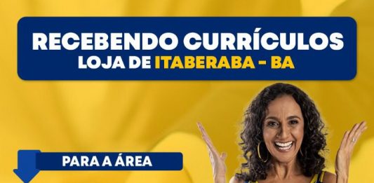 Center Móveis está recebendo currículos em Itaberaba