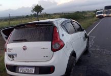 Família de Goiás sofre acidente grave na BR-233, em Ipirá