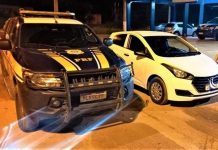 Homem é preso na BR-242 com carro roubado ‘comprado’ pela internet