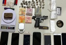 Dois homens são presos em flagrante por suspeita de tráfico de drogas e porte ilegal de armas na Chapada Diamantina