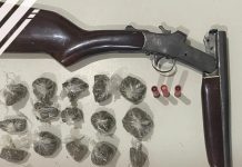 Policia apreende arma e drogas em tentativa de abordagem em Itaberaba; suspeitos fugiram