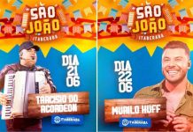 Prefeitura de Itaberaba anuncia primeiras atrações do São João 2023