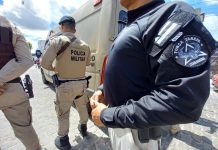 Grupo preso Operação em Itaberaba, é transferido para Penitenciária Estadual de Irecê