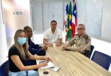 Ricardo Mascarenhas se reúne com autoridades para tratar de segurança nas escolas