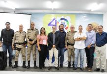 Policiais militares do 11°BPM participaram do evento “Diálogos pela Cidadania” na UNEB , em Itaberaba