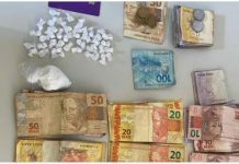 Duas pessoas foram presas por tráfico de drogas, em Itaberaba