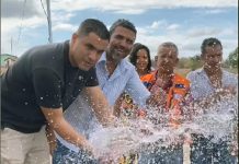Ricardo Mascarenhas entrega poço artesiano na zona rural de Itaberaba