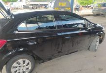 Homem ‘pega’ carro do cunhado para viajar e acaba detido por receptação na BR-242