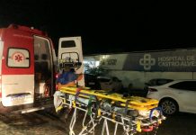 Crianças morrem após carro ser arrastado por correnteza na BR-242