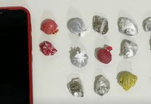 Mulher presa com drogas no Barro Vermelho, em Itaberaba