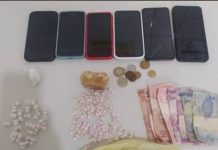 Após denuncia, policia apreende grande quantidade de drogas no bairro Caititu, em Itaberaba