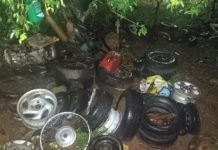 PM localiza desmanche de motocicletas em Aracatu