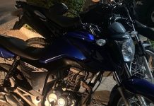 PM recupera moto com restrição de roubo na Suburbana