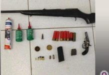 Policia apreende armas de fogo e munições, durante “Operação Chapada Forte”, em Andaraí