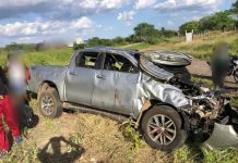 Empresário fica gravemente ferido em acidente na BA-052, em Ipirá