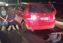 Eunápolis: quadrilha é presa pela Polícia Militar após roubo de carro