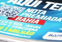 Compras até dia 31 concorrem ao sorteio de abril da Nota Premiada Bahia