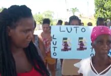 Família protesta por justiça após morte de mulher foi arrastada por carro