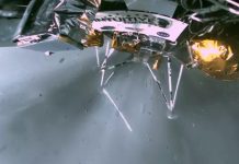 Imagem mostra estrago em “perna” após pouso problemático na lua