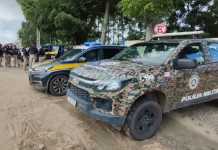 Operação integrada da PRF BA, PMBA e PCBA recupera 113 veículos