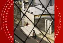 Homens arrancam e furtam portão do estacionamento de laboratório em Salvador