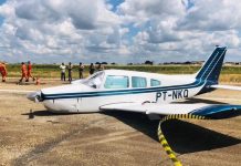 Avião de pequeno porte faz pouso de emergência em aeroporto desativado após pane elétrica no sudoeste da Bahia