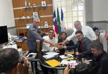 Prefeitura e Banco do Nordeste assinam termo de cooperação técnica, em Itaberaba Banco do nordeste e prefeitura de Itaberaba