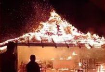 Incêndio de grandes proporções atinge casa na Bahia