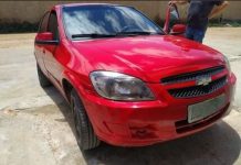 Policia apreende Celta com restrição de furto em Itaberaba Policia apreende Celta com restrição de furto em Itaberaba