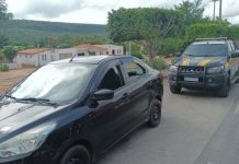 PRF apreende veículo clonado em Seabra