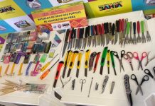 Em 24 horas, PM recolhe 112 objetos proibidos nos portais da Micareta de Feira Em 24 horas, PM recolhe 112 objetos proibidos nos portais da Micareta de Feira