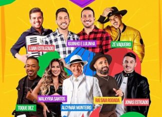 Zé Vaqueiro, Alcymar Monteiro, Jonas Esticado e Raí Saia Rodada: veja atrações do São João de Ipirá