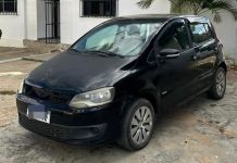 Cipe Chapada apreende veículo com restrição de roubo